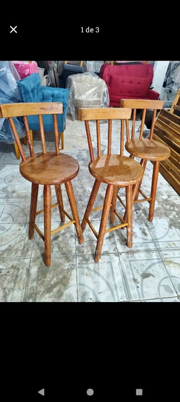 MESA DOBRÁVEL MADEIRA 70X70 NOVA NO PLÁSTICO  - Foto 2
