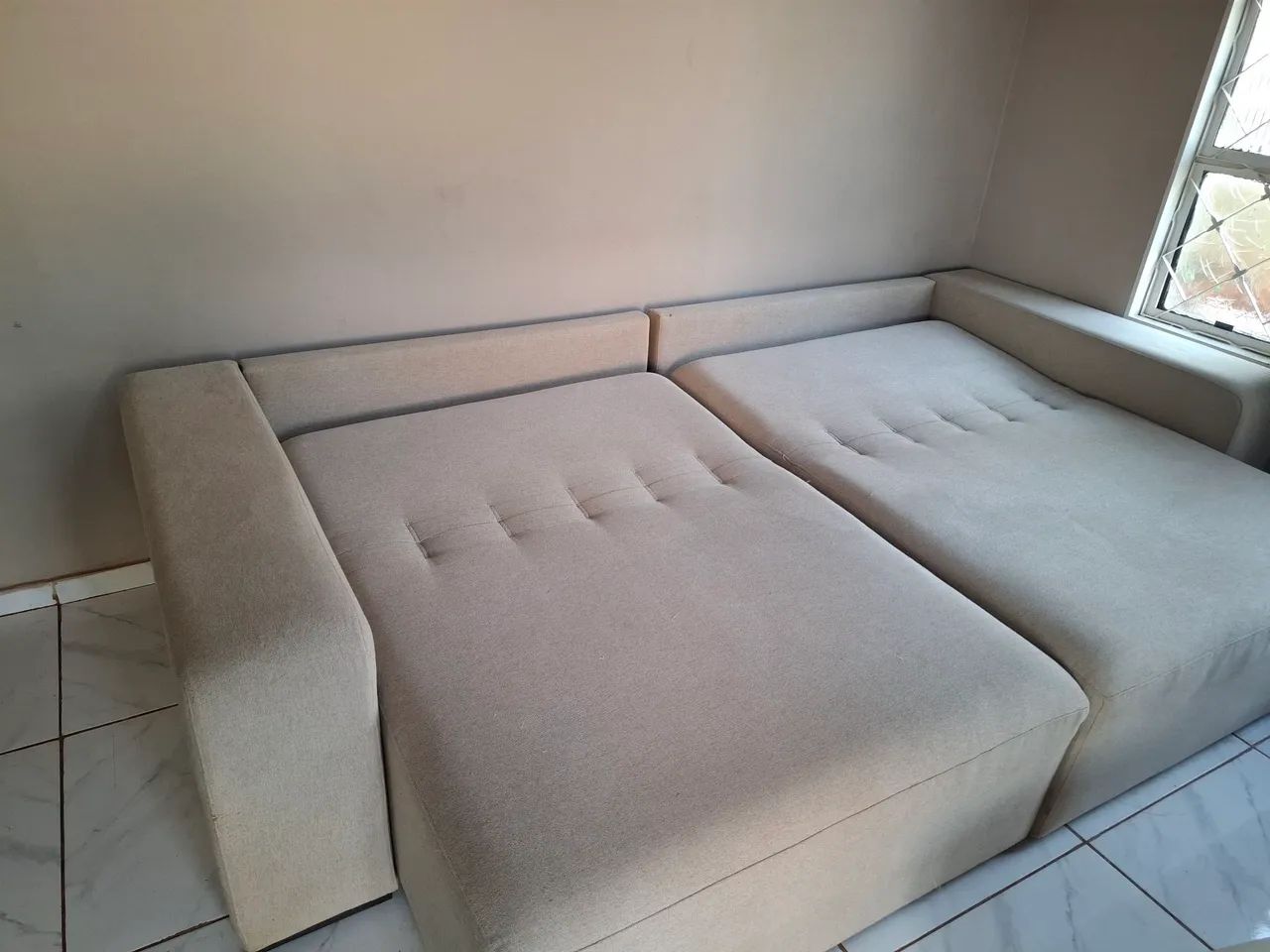Sofa em linho 2.70 - Foto 4