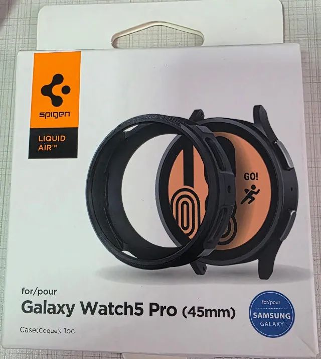 Galaxy Watch 5 Pro - Como Novo + Case de Proteção Spigen - Foto 3