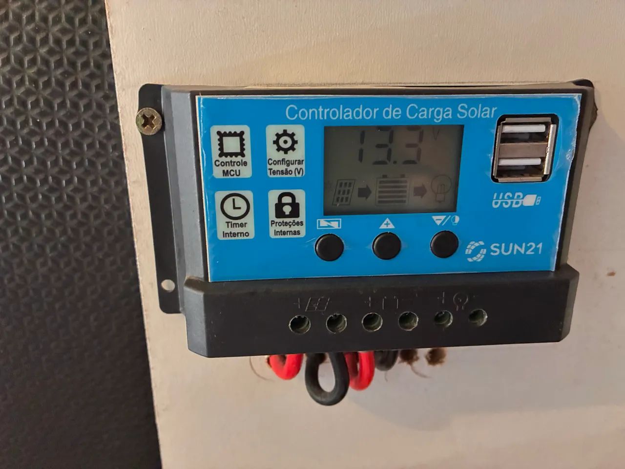 Controlador solar 30 amperes