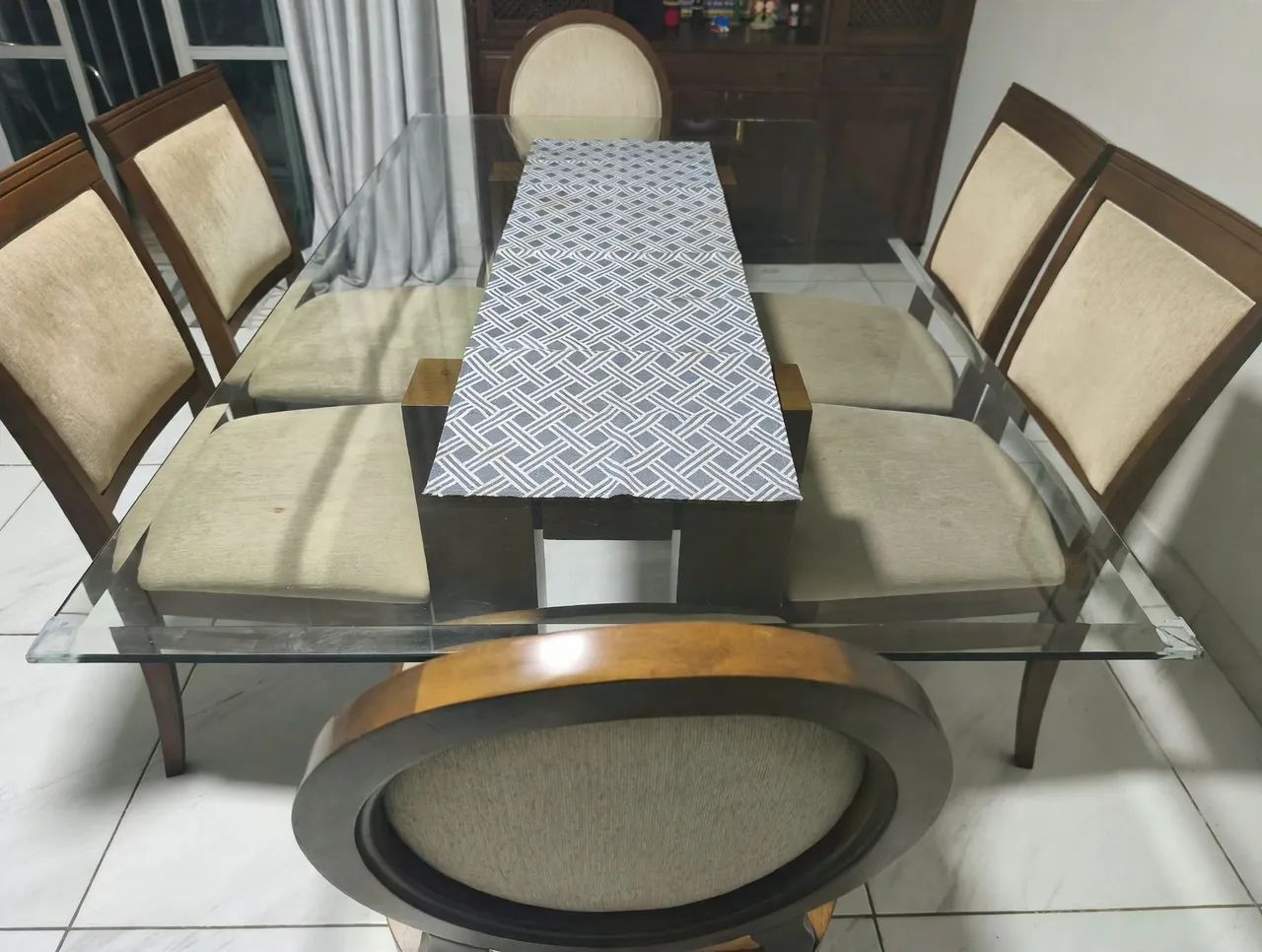 Mesa madeira 6 lugares - Foto 3