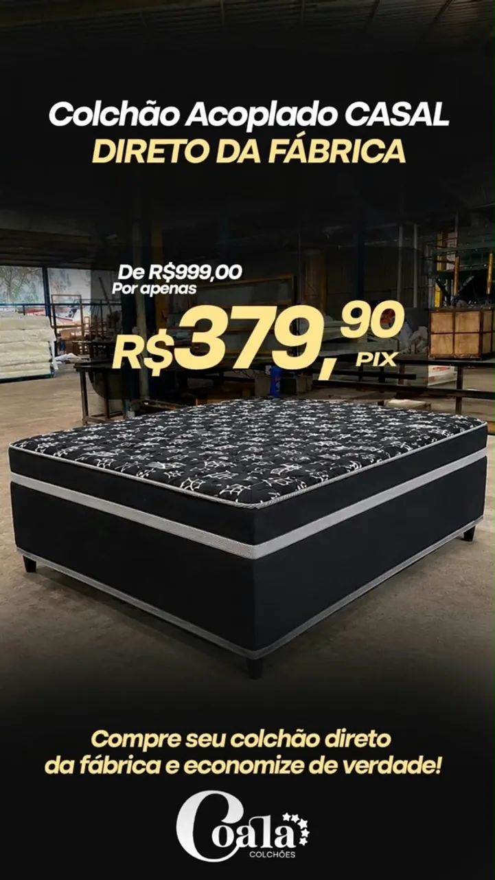 Cama box casal 