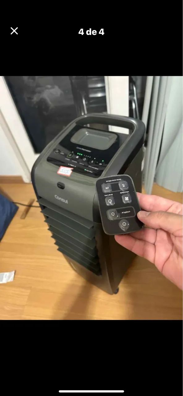 Climatizador Consul 220v com controle remoto e gaveta de gelo - Foto 2