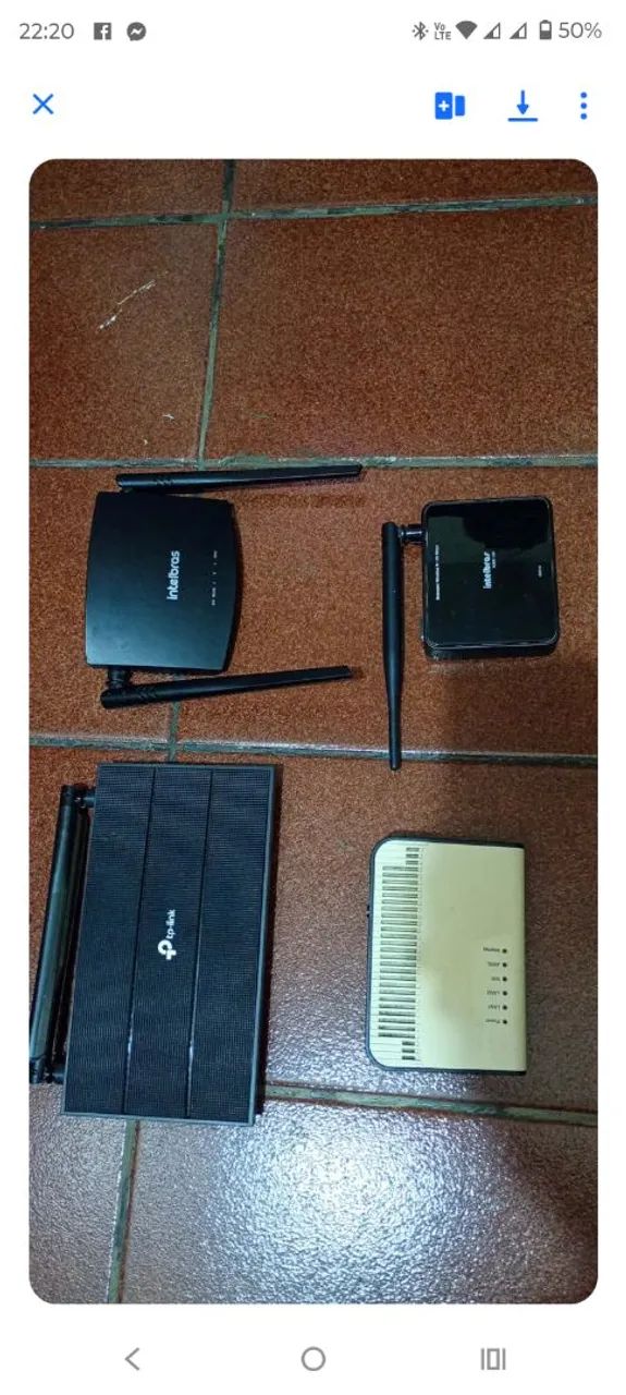 Roteadores semi novos 