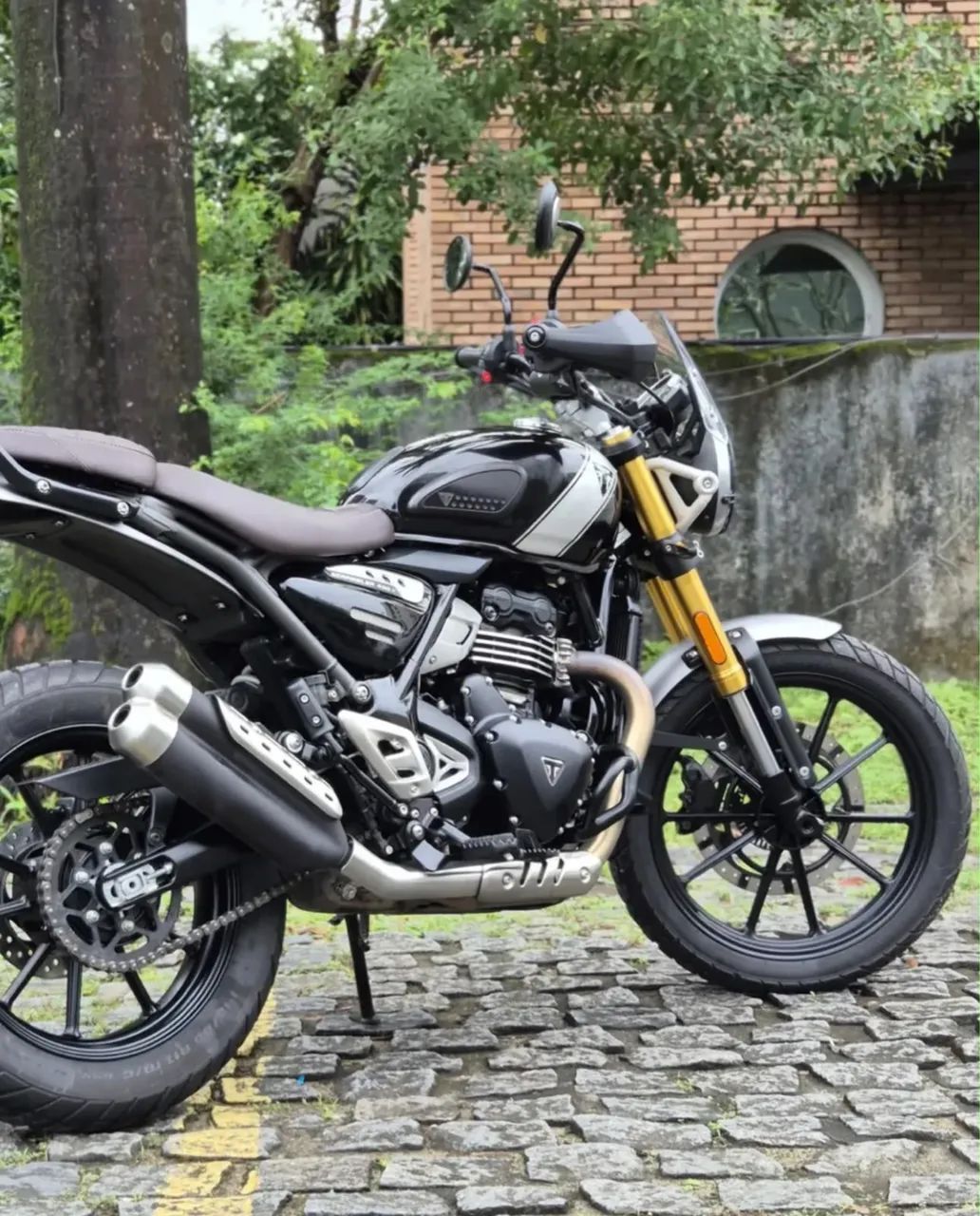 Triumph Scrambler 400x, em estado de zero! - Foto 5