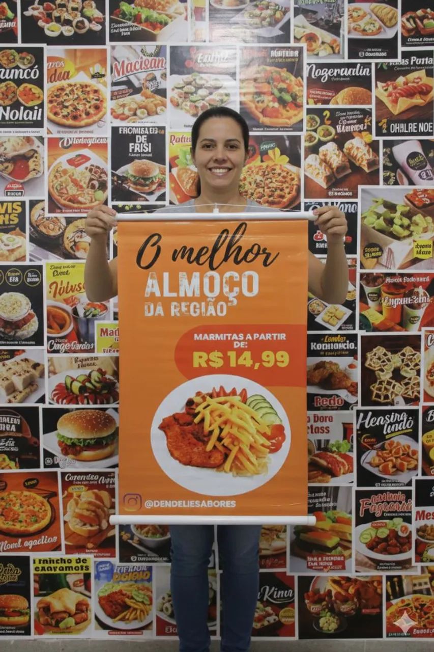 BANNER ADESIVO CAVALETE FAIXA PLOTAGEM