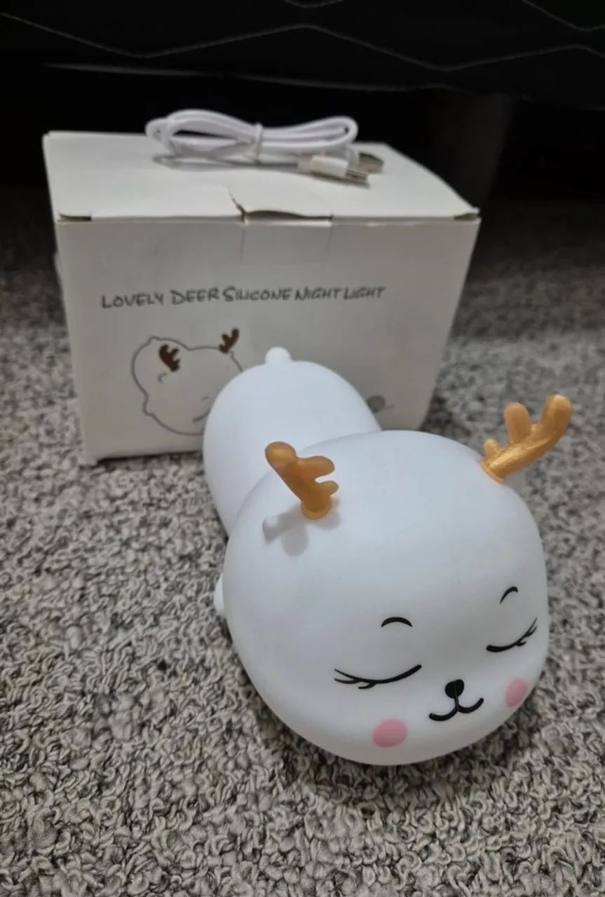 Luminária de silicone cervo nova - Foto 4