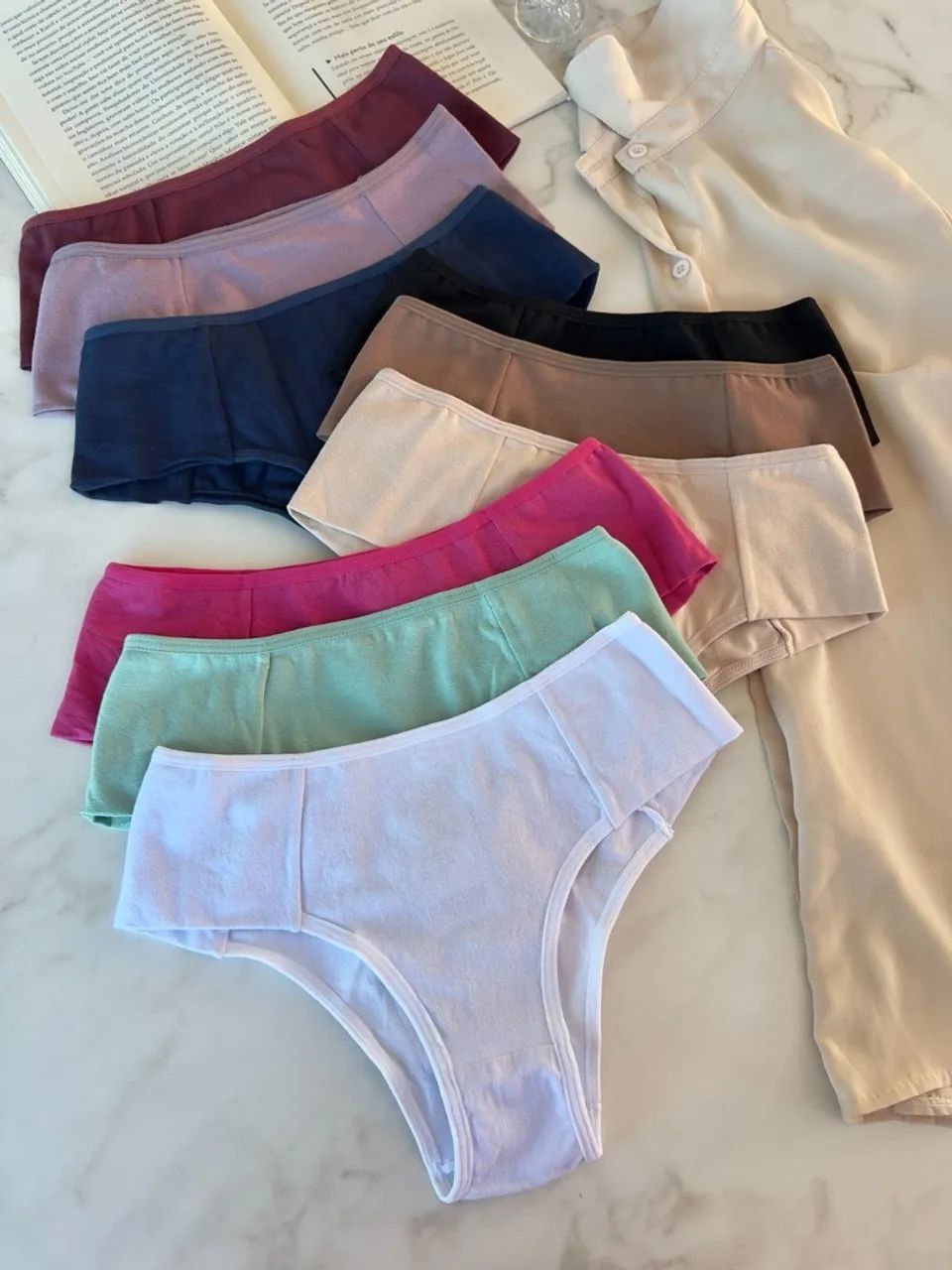 Promoção 3 calcinhas de algodão feminina - Foto 2