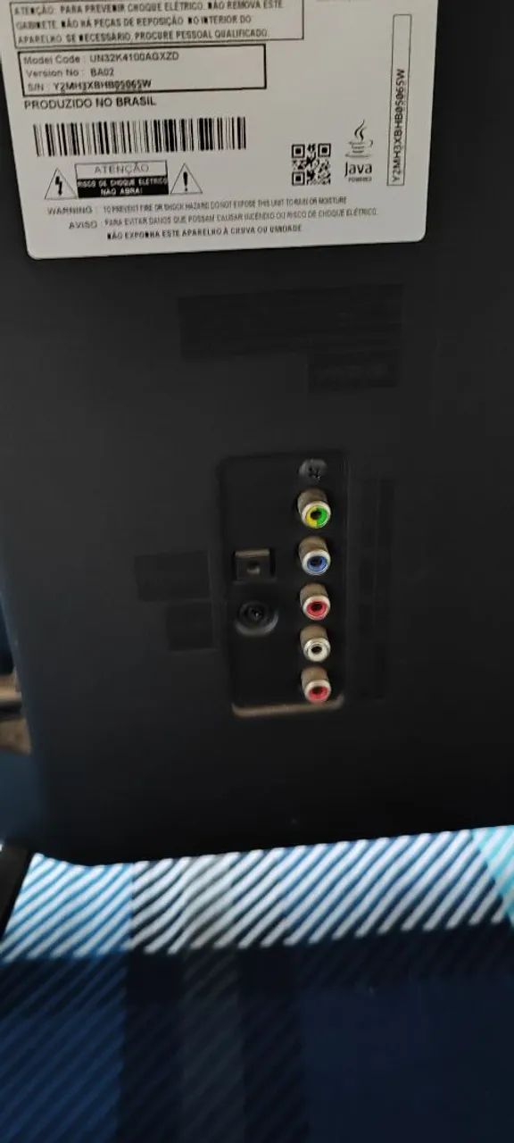 Televisão Samsung 32 polegadas, não é smart. - Foto 5