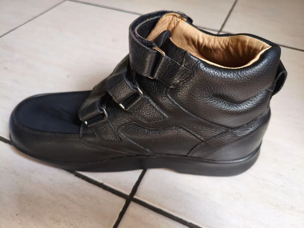 BOTA CONFORT DE COURO - SANATEK - CONFORT 