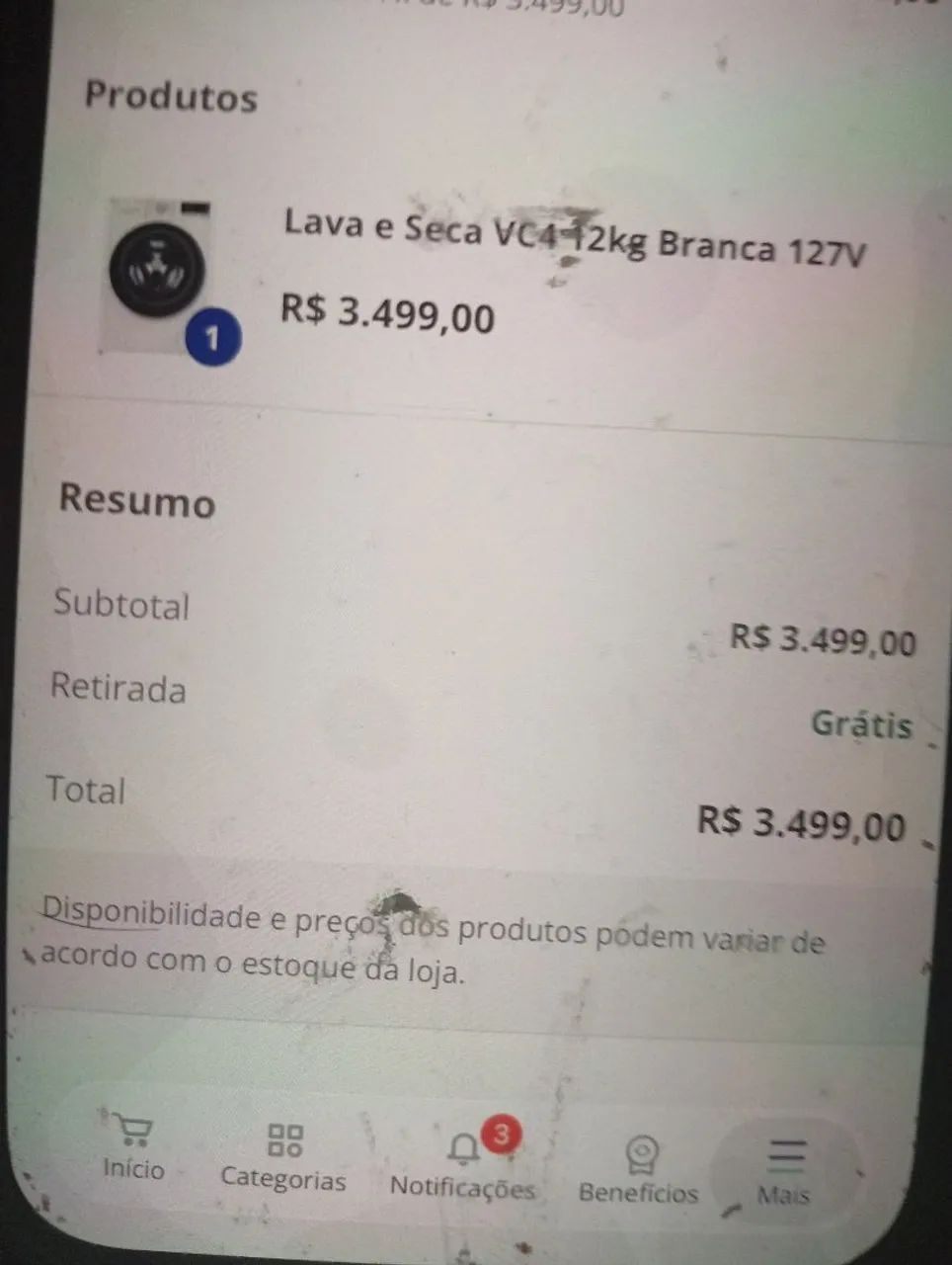 Lava e seca LG vc4 12kg - Foto 3