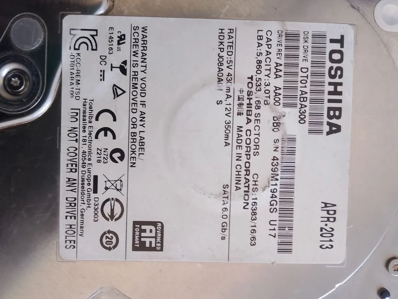 Hd 3 tera 