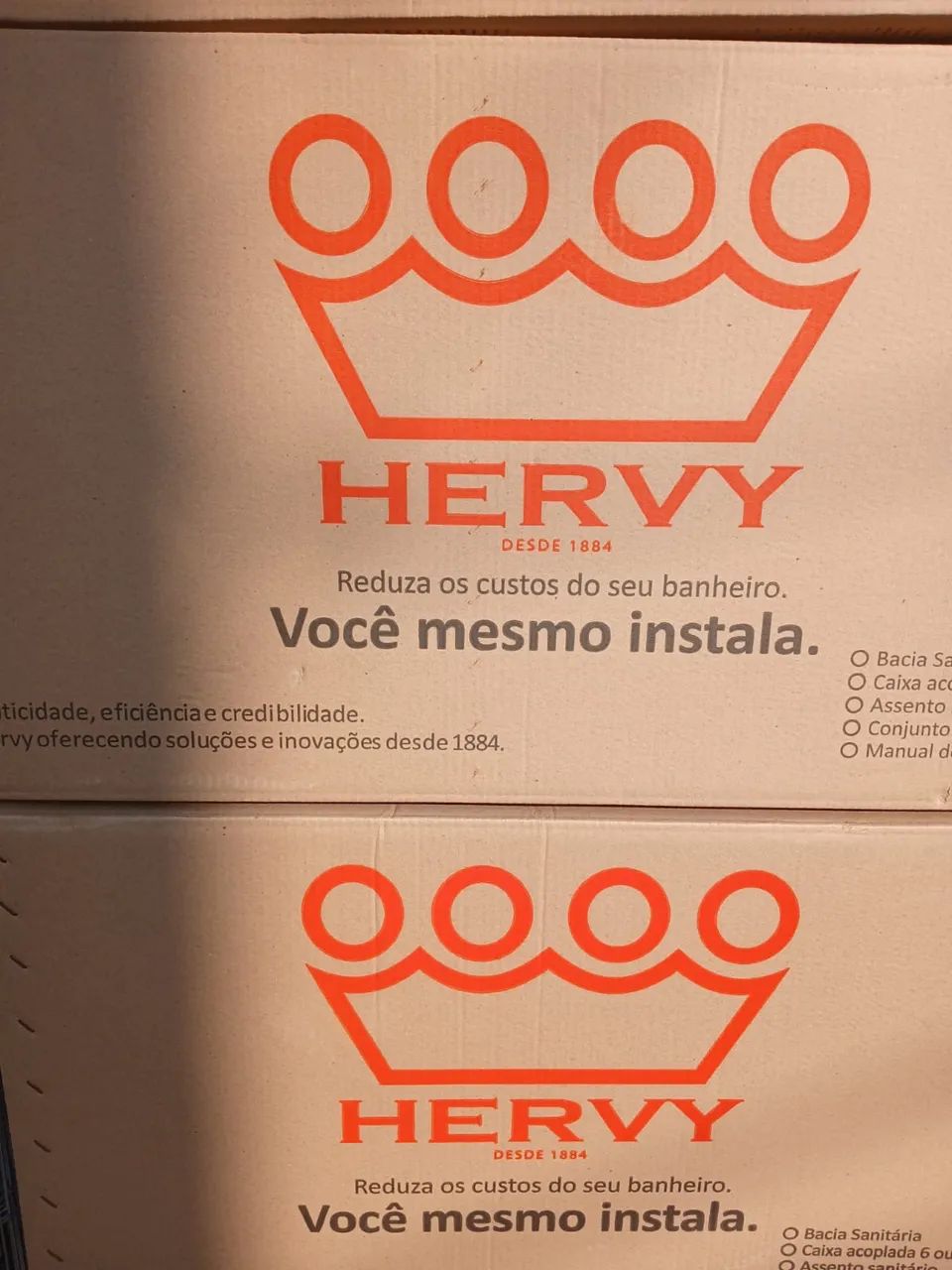Kit vaso com caixa acoplada Hervy modelo Laguna - Foto 6
