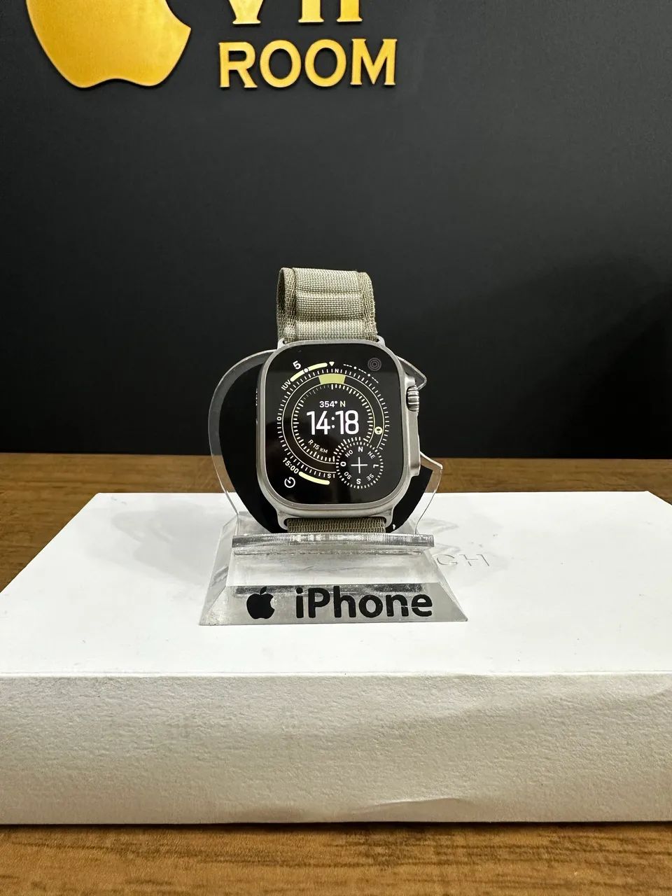 Apple Watch Ultra 2 49mm Titanium Natural, impecável !! - Foto 4