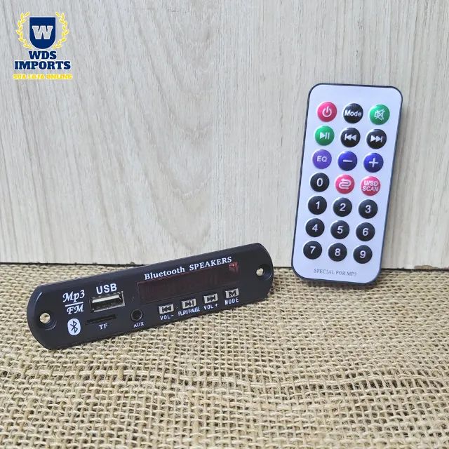 Placa de Som Decodificadora Amplificada 2 x 25W