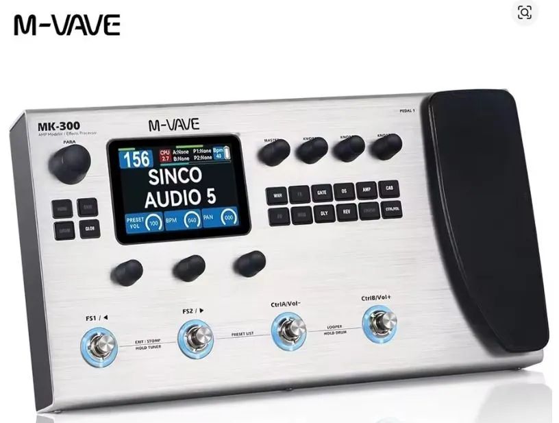 M-VAVE MK 300 Pedal de Efeitos