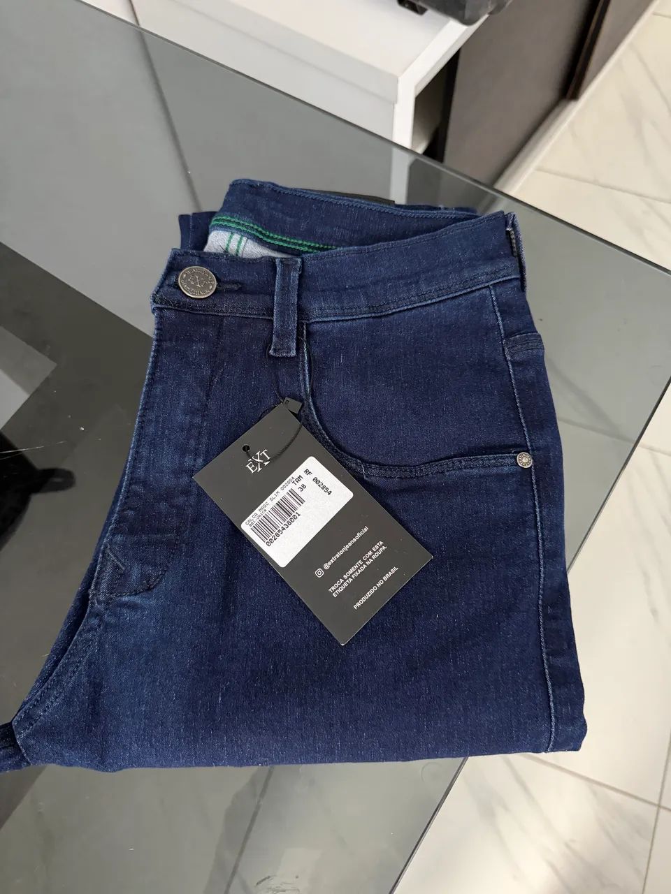 Calça jeans masculina TAM 38 NOVA 