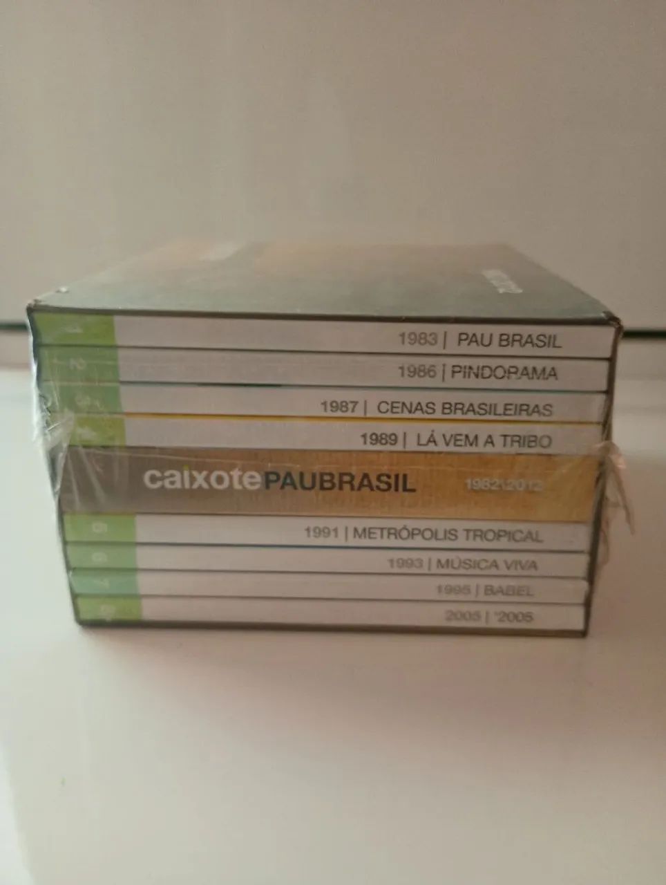 BOX CDS E DVD PAU BRASIL - Foto 2