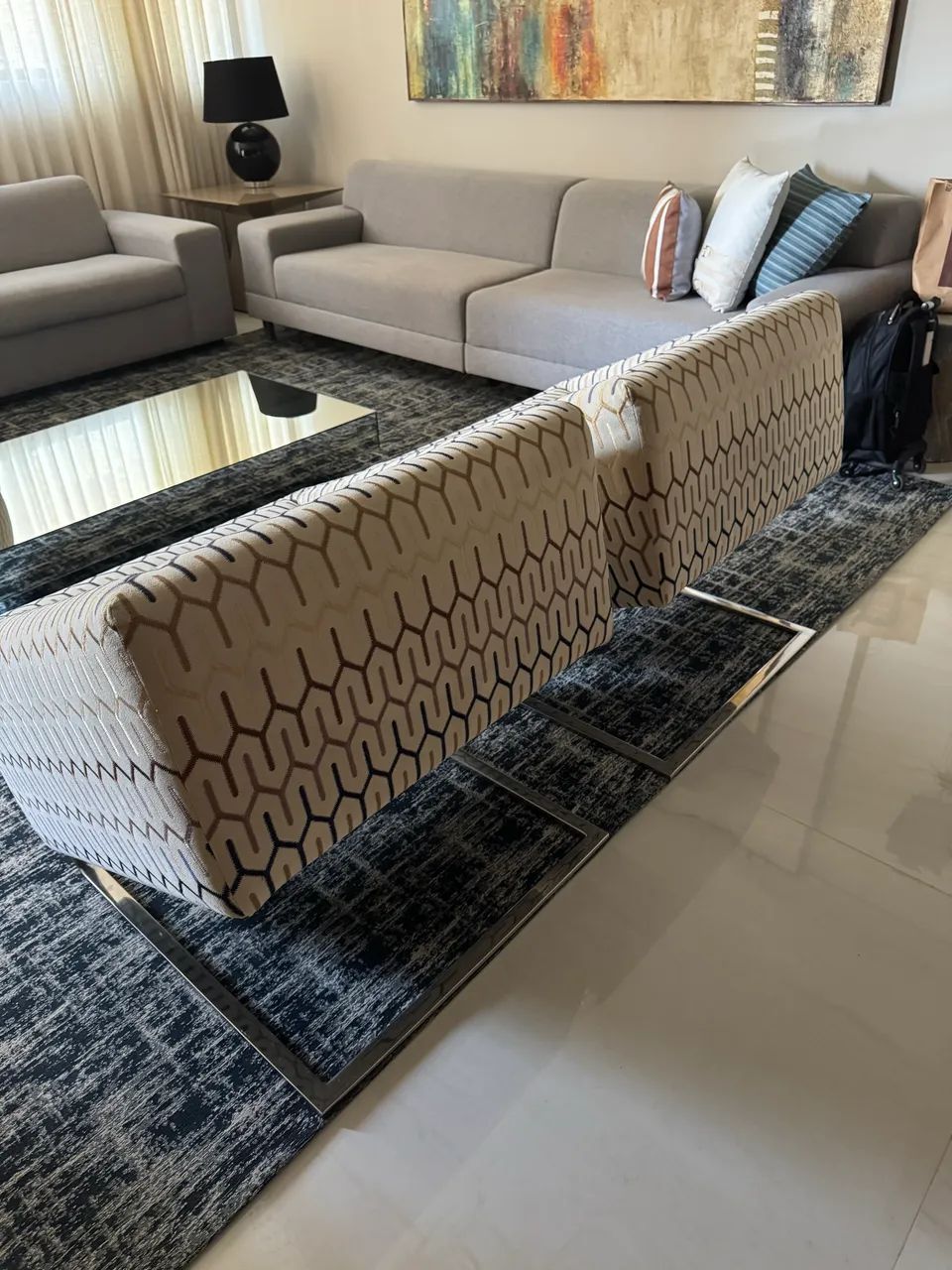Conjunto de 2 poltronas para sala de estar da marca Prima Linea.  - Foto 2