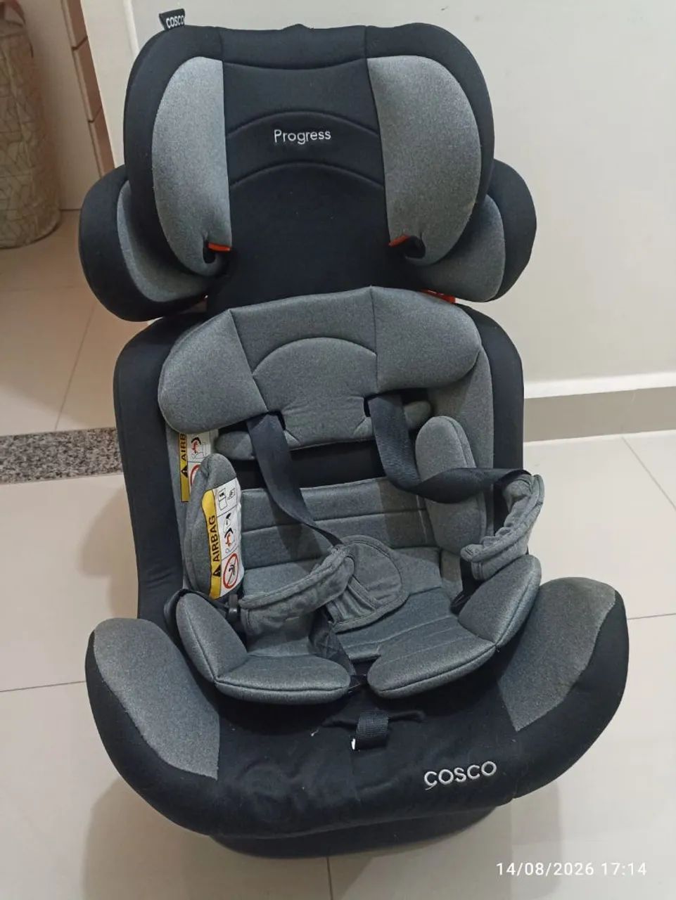 Cadeirinha Cosco progress 0 a 36kg