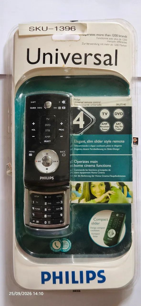 Controle universal Philips importado