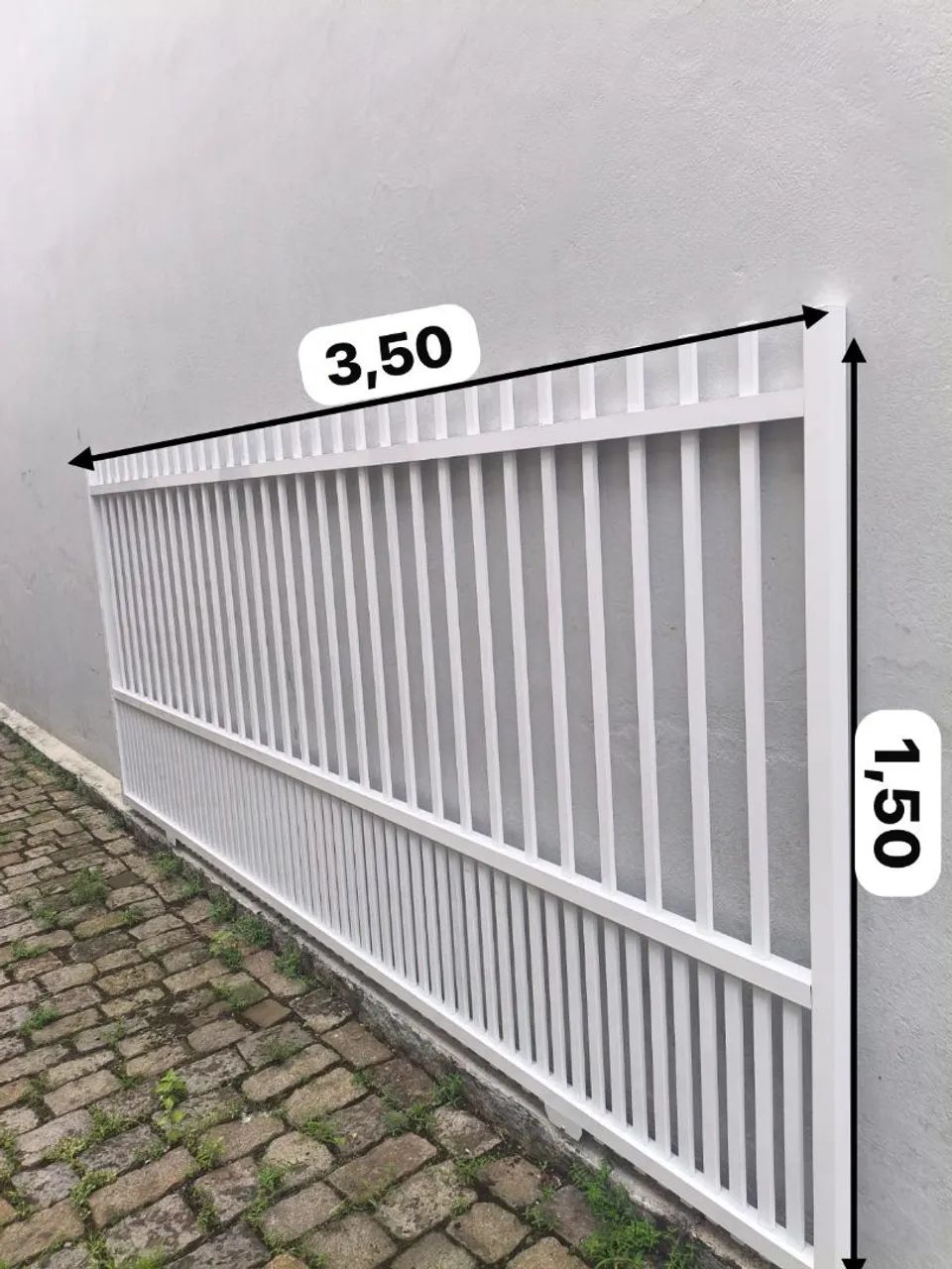 Portão aluminio