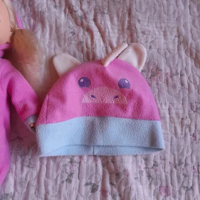Boneca com pijama unicornio - Foto 4