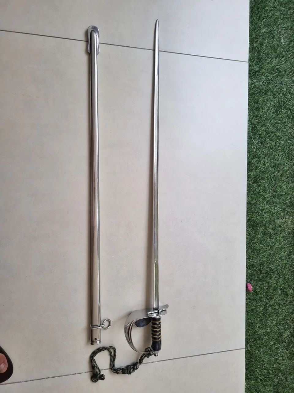 Espada lisa em aço inox - Foto 2