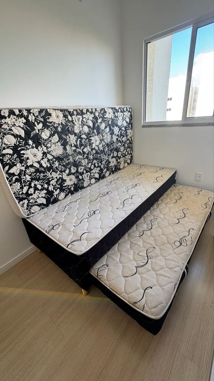 cama box solteiro + auxiliar - Foto 2