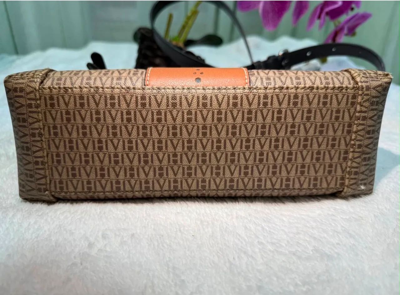 Bolsa Victor Hugo Marrom - Foto 5