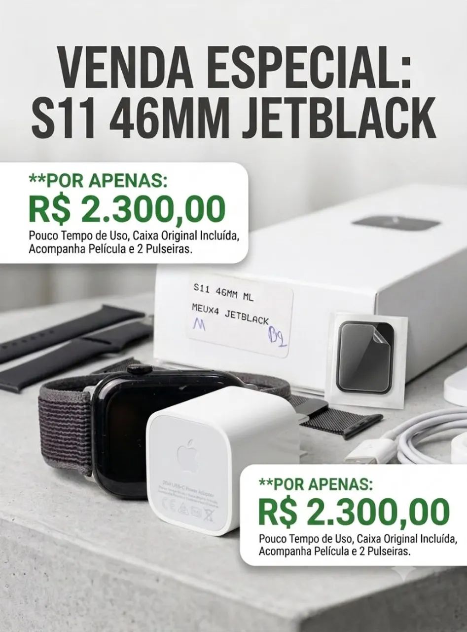 Apple Watch S11 Jetblack