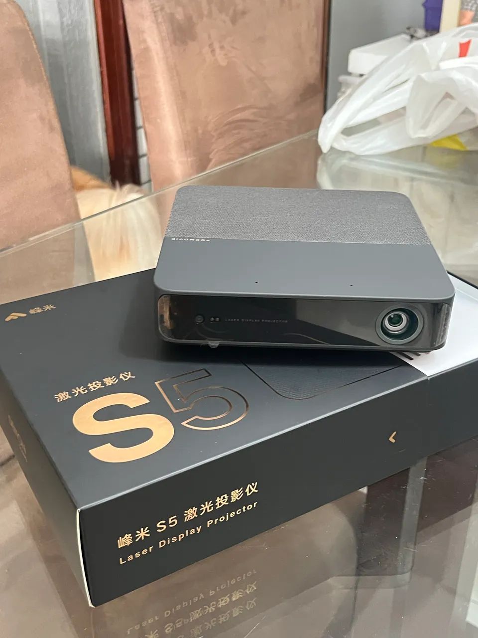 Projetor Formovie S5 Laser 4K - Novo na Caixa (Melhor Custo-Benefício)