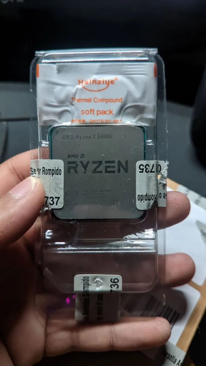 Processador AMD Ryzen 5 5600G | USADO! - Foto 3
