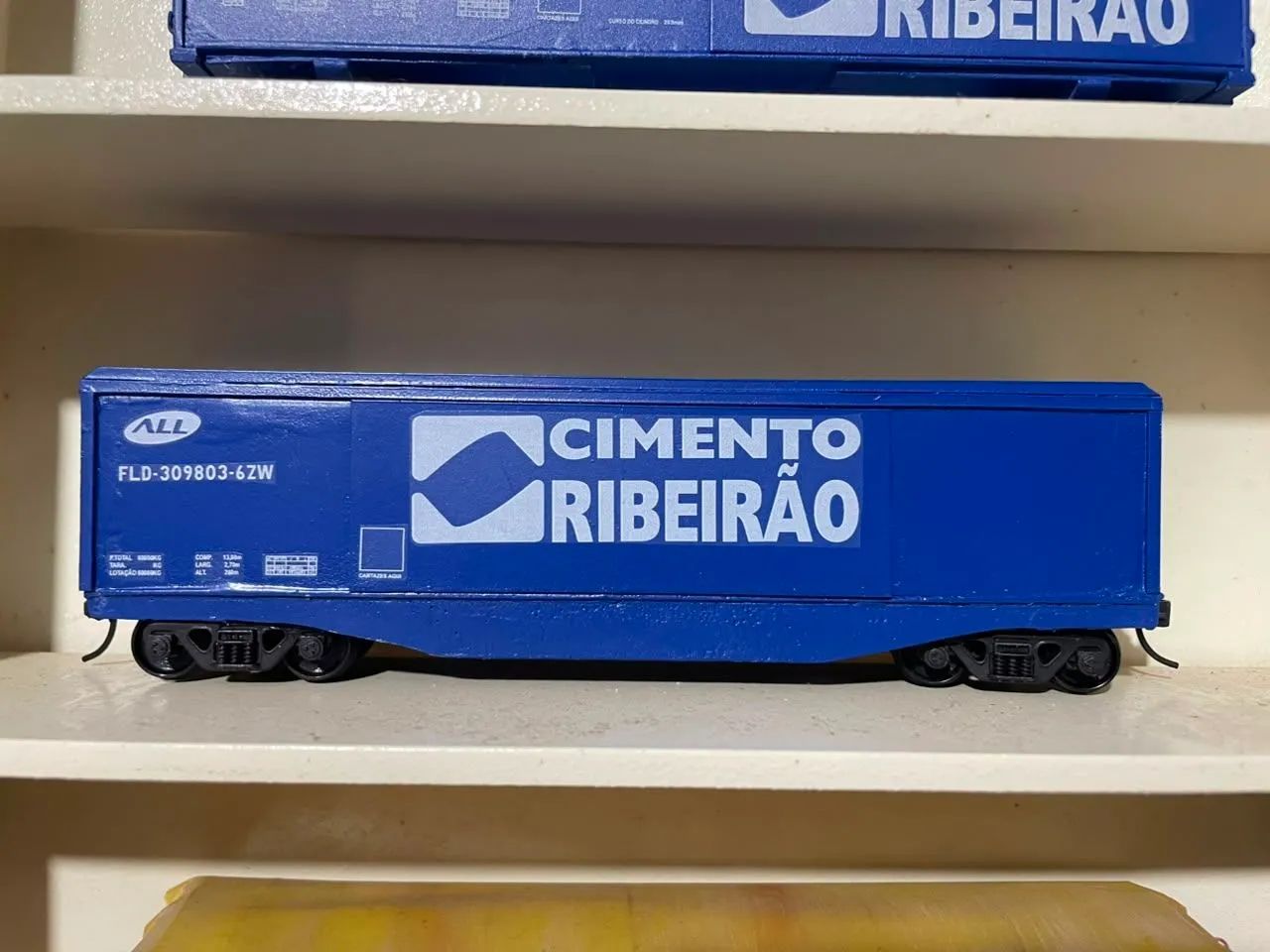 Vagão FLD Azul Cimento Ribeirão  - Foto 2