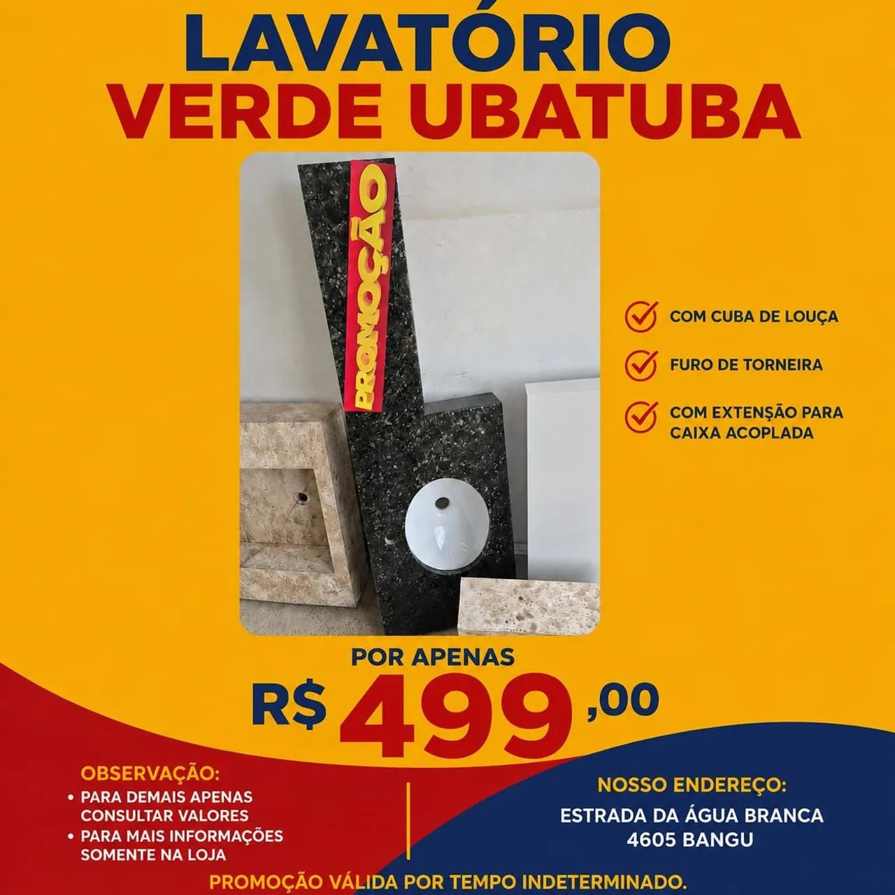 PIAS E LAVATÓRIOS 