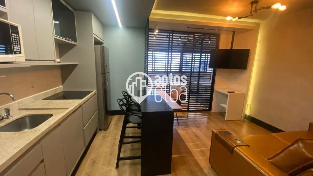 Apartamento para locação, mobiliado, no Res. IGLOO, 01 dormitório, Água Verde - Curitiba/P - Foto 7