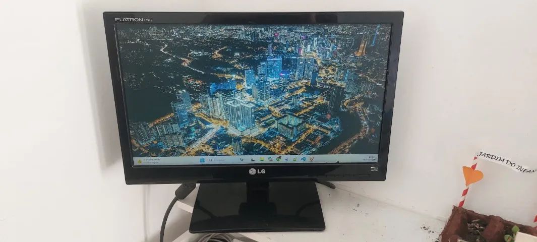 Monitor LG Flatron E1941 - 19 polegadas (Ótimo para PC)