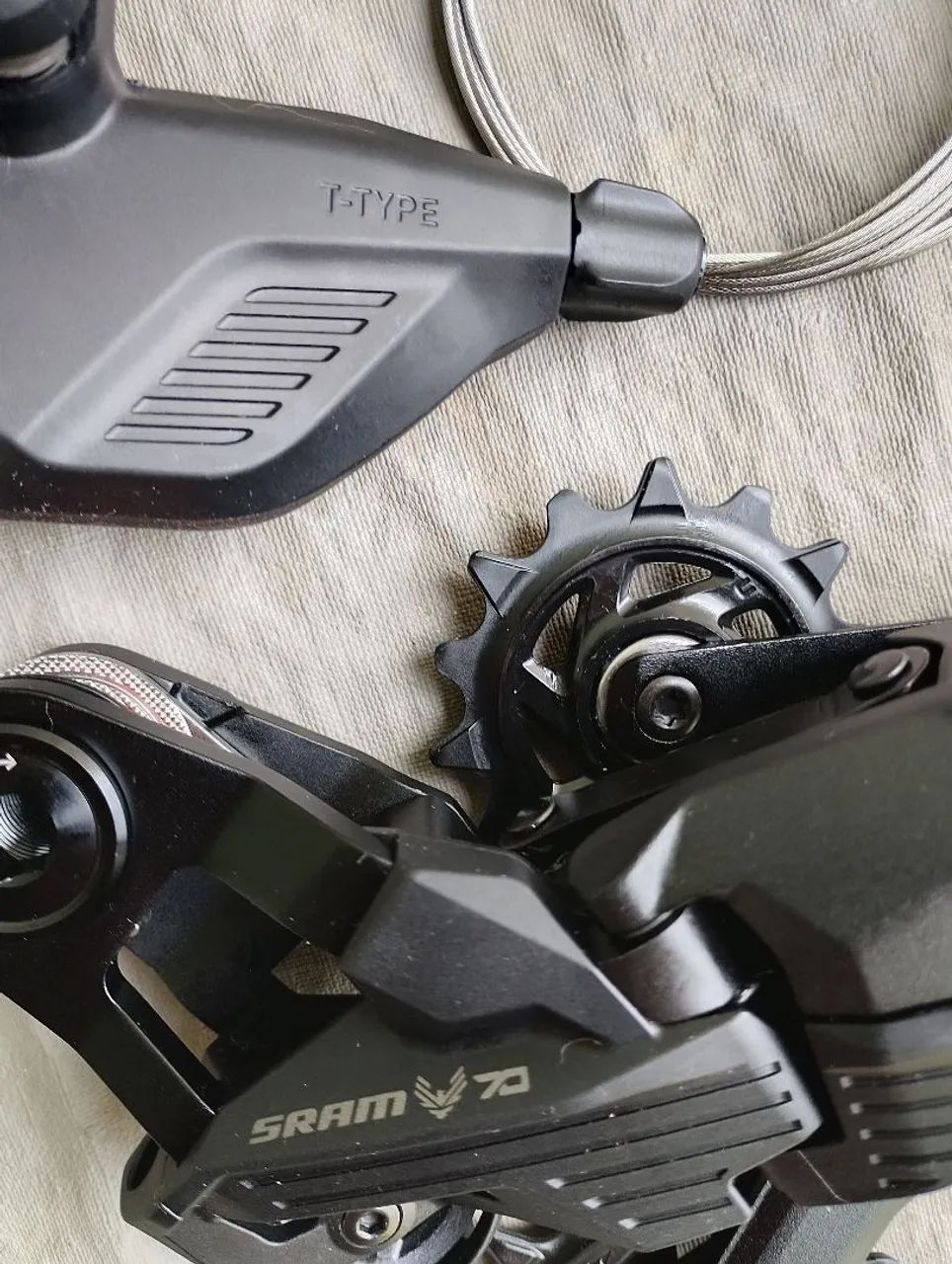 Câmbio e trocador Sram S70 T-Type  - Foto 3