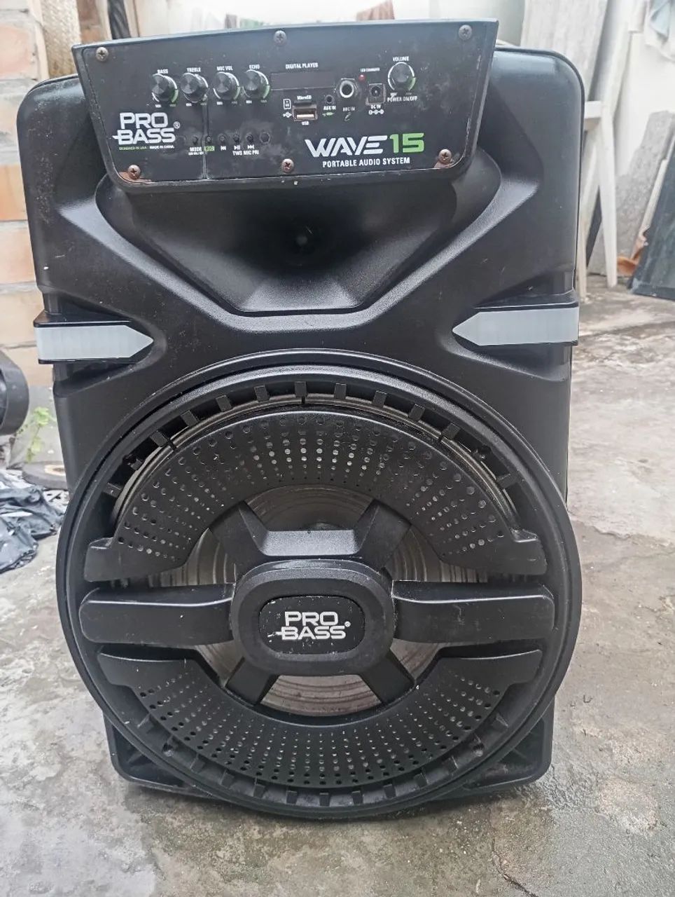 Caixa de som amplificada, semi nova Wave 15 - Foto 4