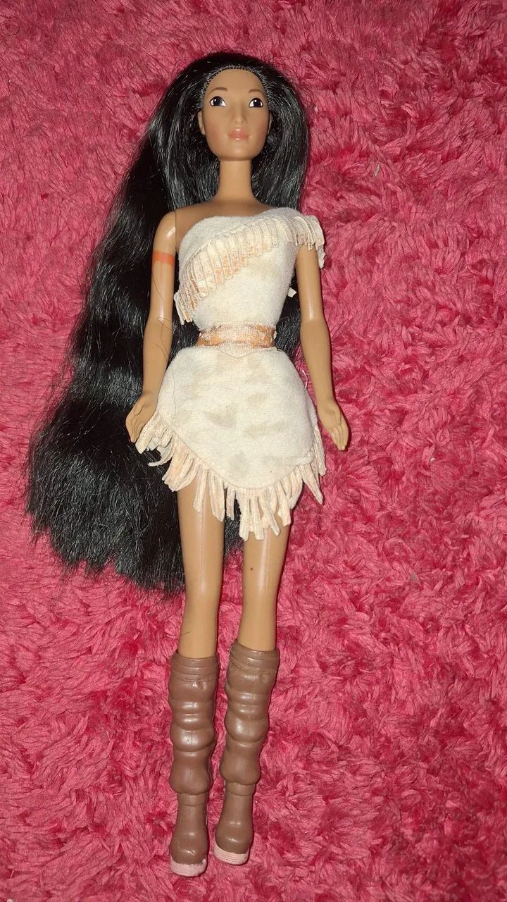 Pocahontas, Princesa Disney,boneca Anos 90  - Foto 2