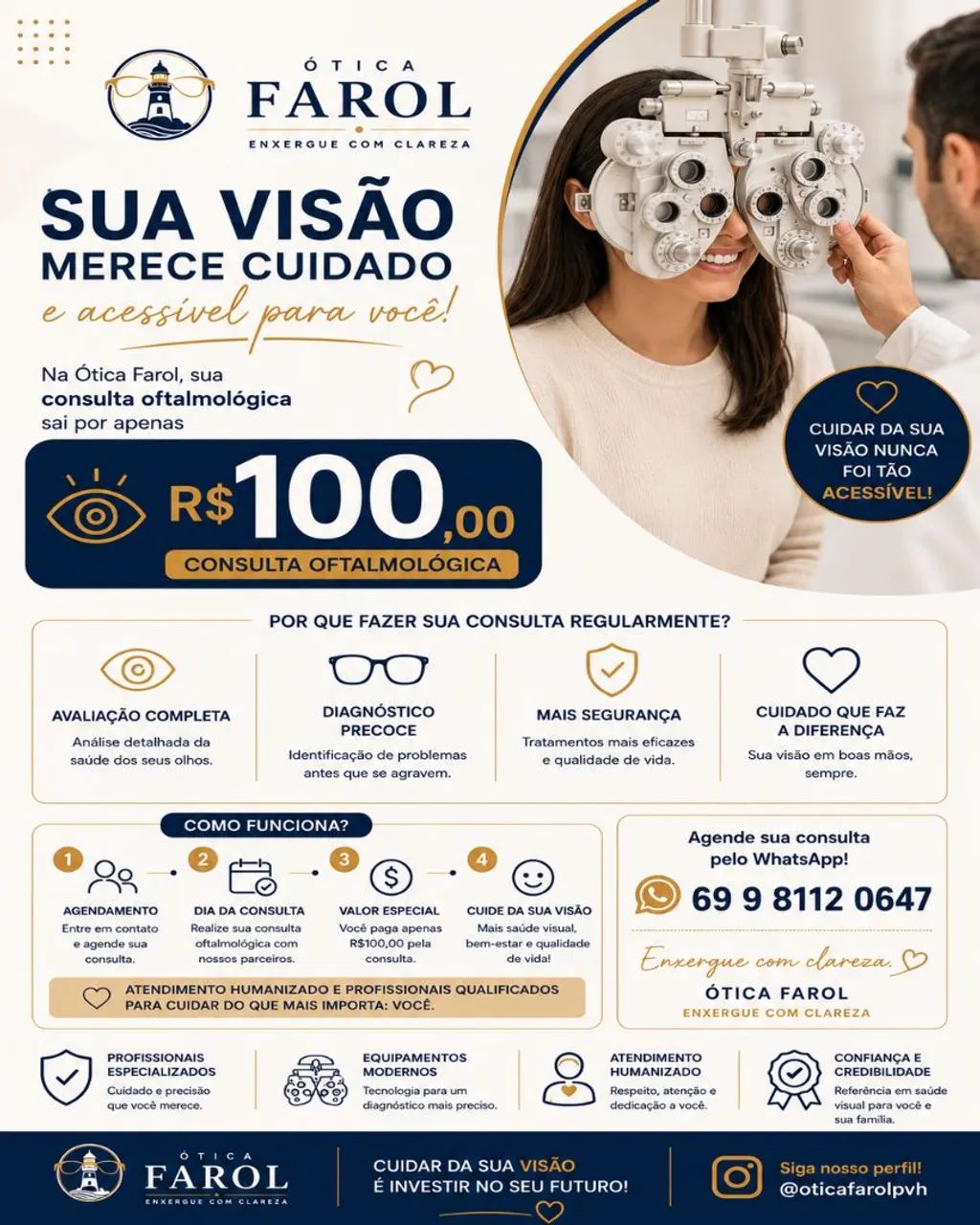 Consulta oftalmológica 