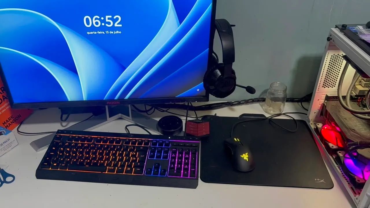 Pc gamer monitor e gpu periféricos a parte  - Foto 4
