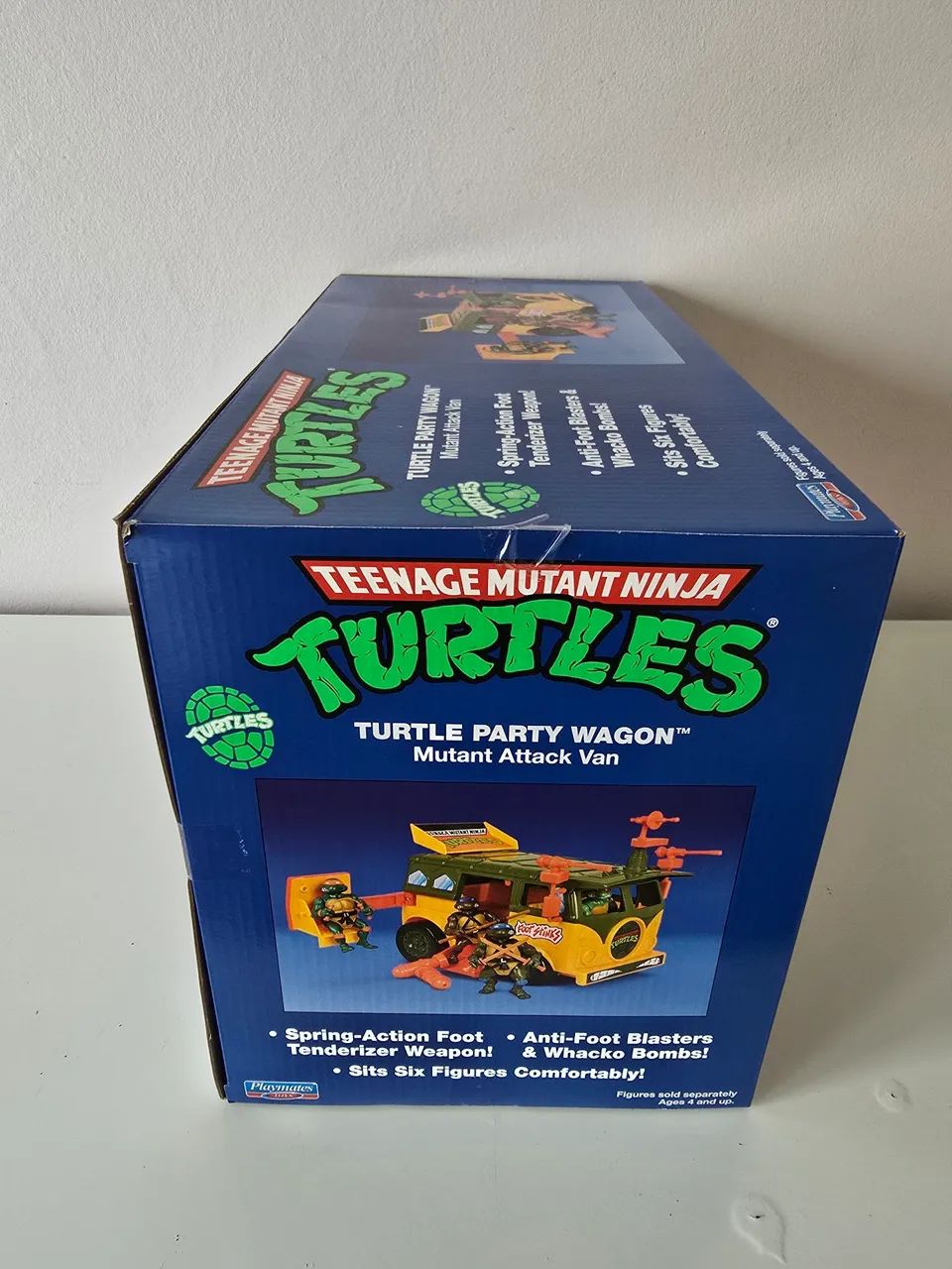 Tartarugas Ninja TMNT Party Wagon Playmates Lacrada (Relançamento
