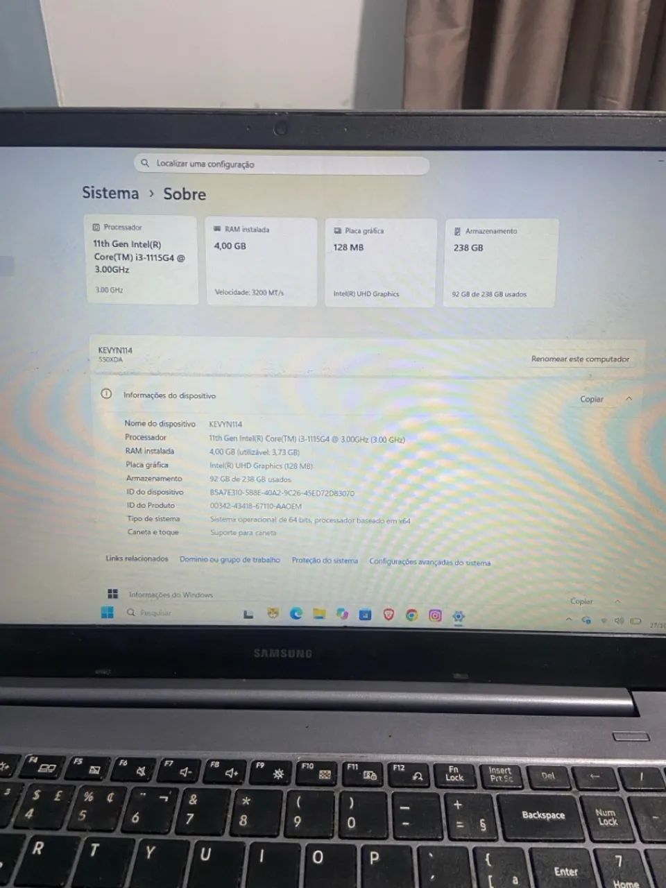 Notebook Samsung  - Foto 4