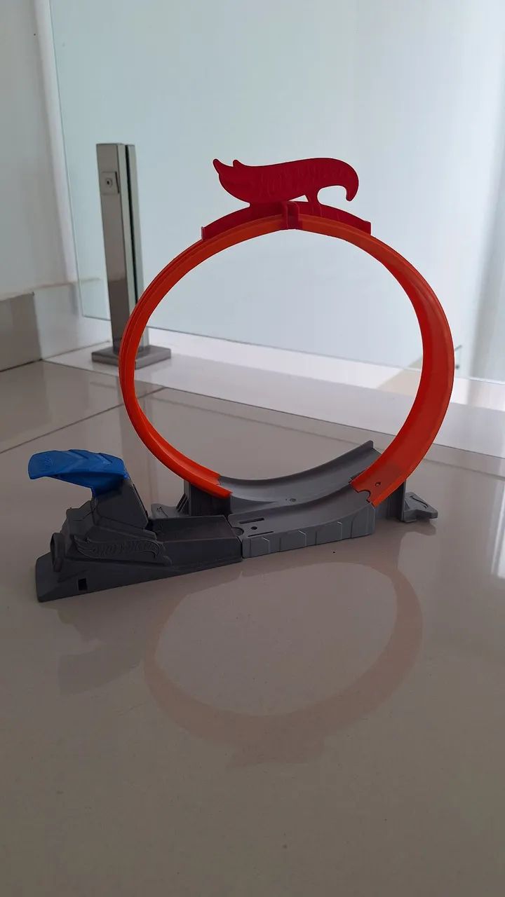 Lançador loop hot wheels