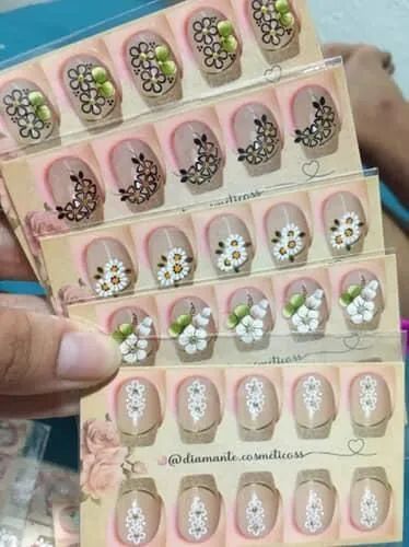Adesivos de unhas artesanais  - Foto 2