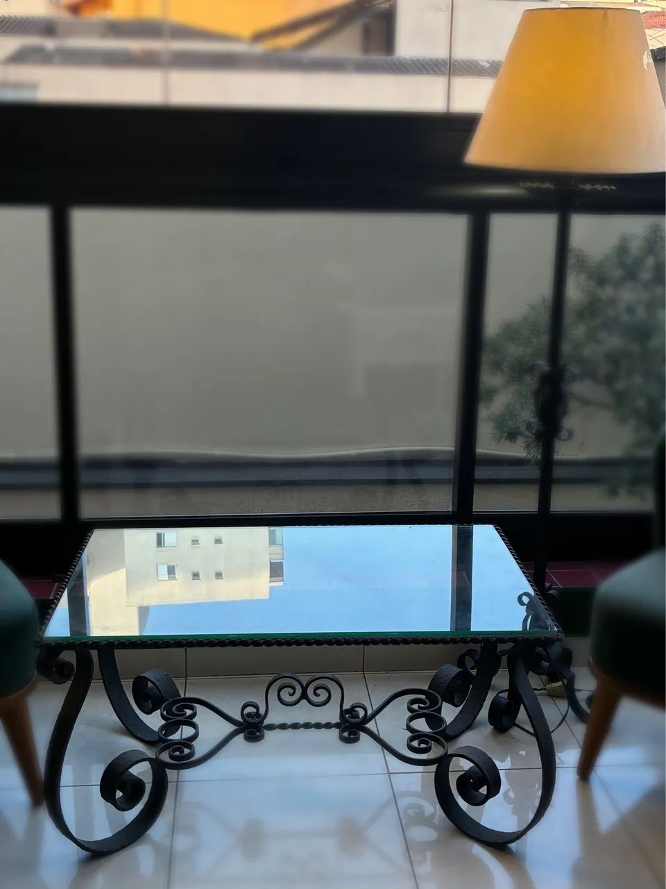 Mesinha de centro de sala feita de ferro - Foto 2