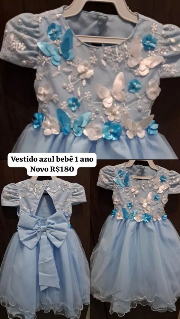 Vestido social bebê 
