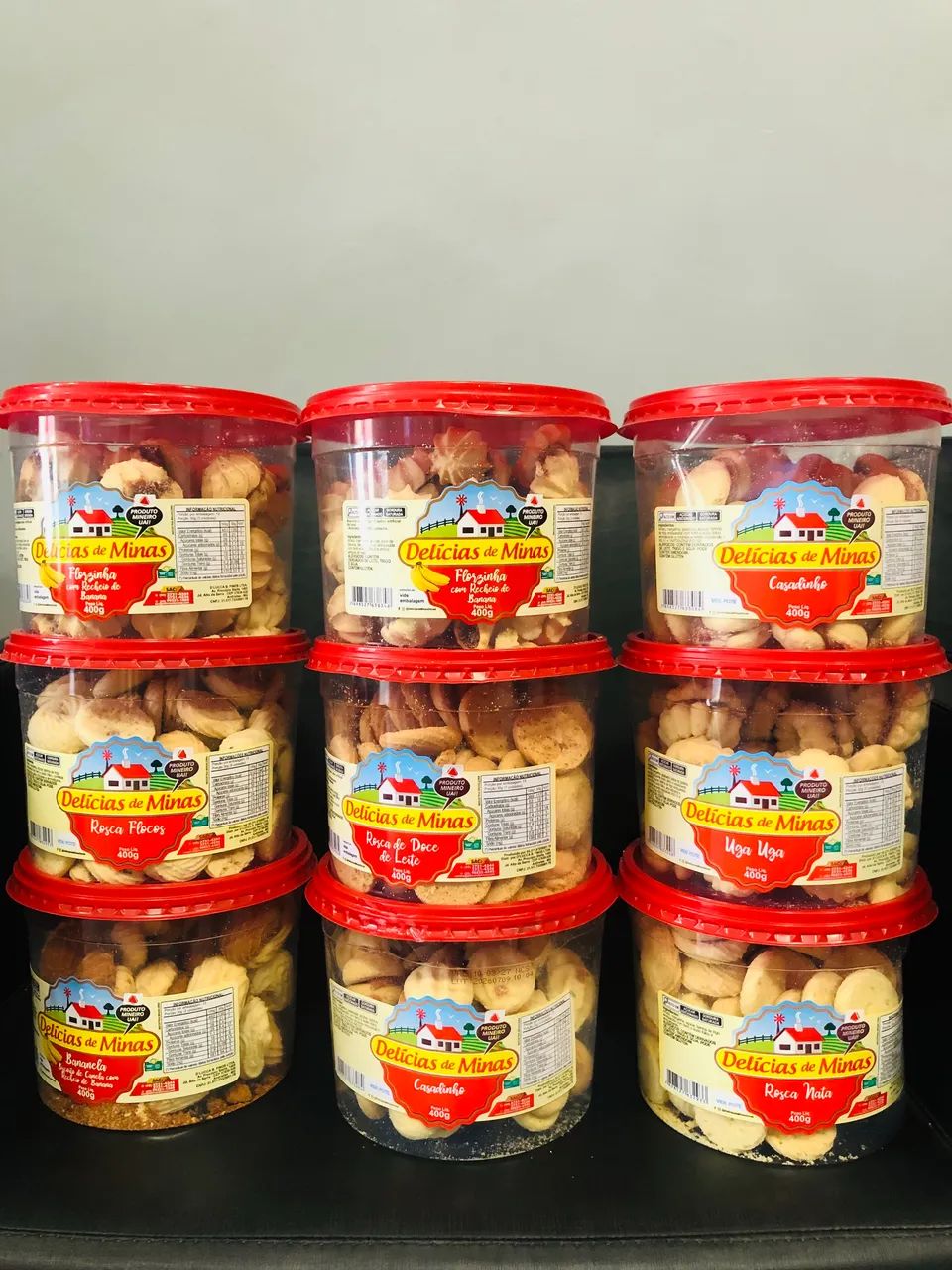 Biscoitos variados