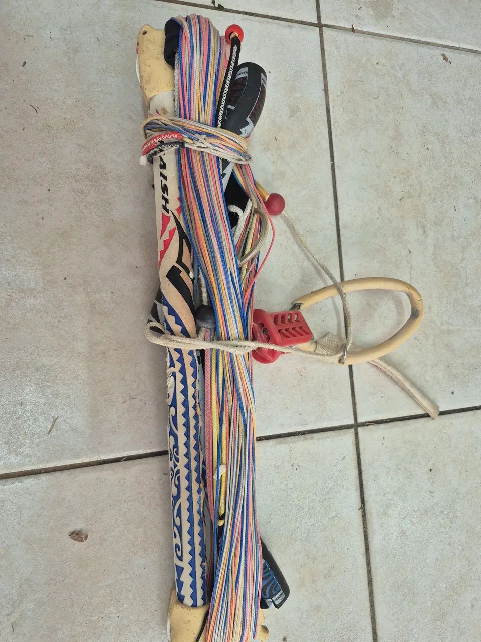 barras de kite , kit com 3 barras ... 2 naish e uma slingshot  - Foto 3